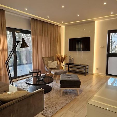 Apartament Nad Struga, Klimatyzacja, Parking,Taras Torun Bagian luar foto